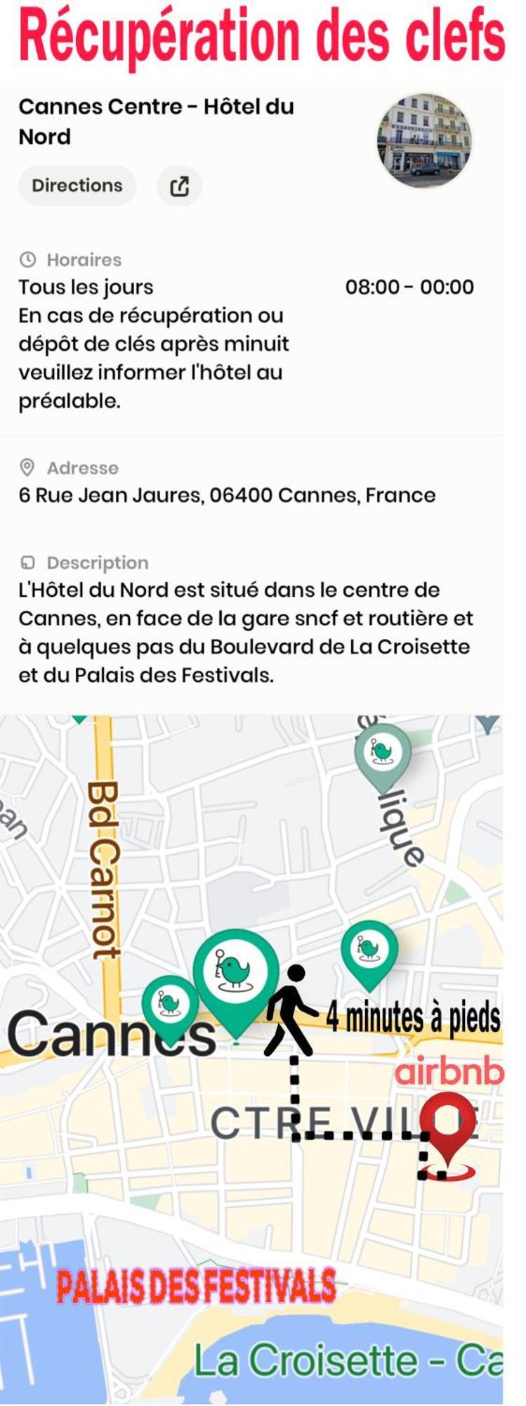 Cannes Centre Proche Plage Croisette Palais Des Festivals Zewnętrze zdjęcie
